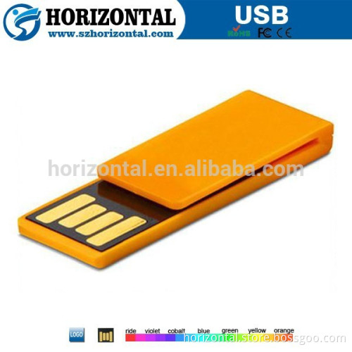 Bulk 16gb usb flash drives , plastic paper clip pen usb drive